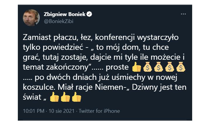 Zbigniew Boniek KRYTYKUJE POSTAWĘ Leo Messiego!